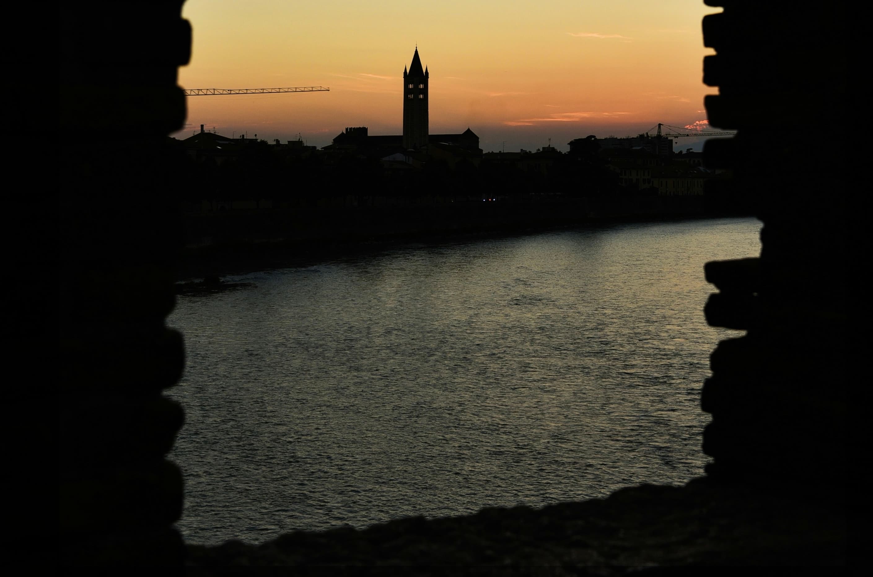 Verona evening streets